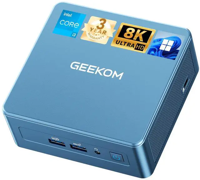 Main image of Geekom Mini PC IT12 - Intel Core i3-12300HE - 16GB - 512GB SSD - Intel UHD Graphics - Windows 11 Pro - Wi-Fi - BT - GMIT12I312300HE-16512-US