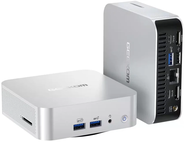 Main image of Geekom A7 Max Mini PC - AMD Ryzen AI 7 450 - 32GB - 1TB SSD - AMD Radeon 860M Graphics - Windows 11 Pro - GMA7MAXAI7450-321-US