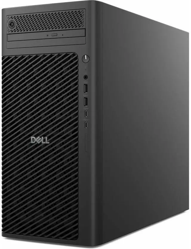 Main image of Dell Pro Max Tower T2 FCT2250 - Intel Core Ultra 7 265 (20 cores, up to 5.3 GHz, 65 W) 32GB DDR5 -512GB SSD - NVIDIA RTX 2000 16GB GDDR6 - 8x DVD+/-RW - Windows 11 Pro  XY56V