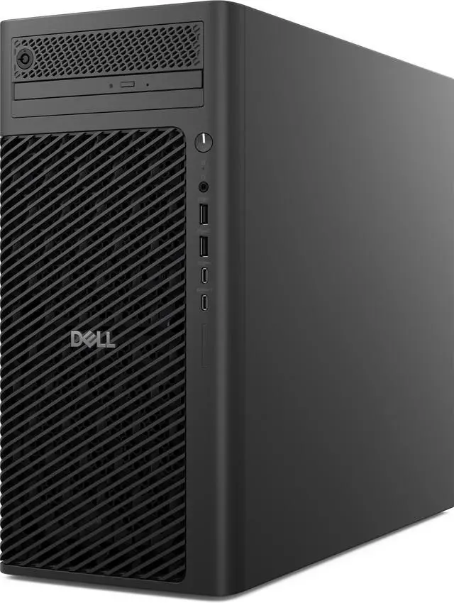Alt view image 3 of 4 - Dell Pro Max Tower T2 FCT2250 - Intel Core Ultra 5 235 (14 cores, 14 threads, 2.9 GHz to 5.0 GHz, 65W) - 16GB DDR5 - 512GB SSD - NVIDIA A1000 8GB GDDR6 - 8x DVD+/-RW - Windows 11 Pro 8MNGY