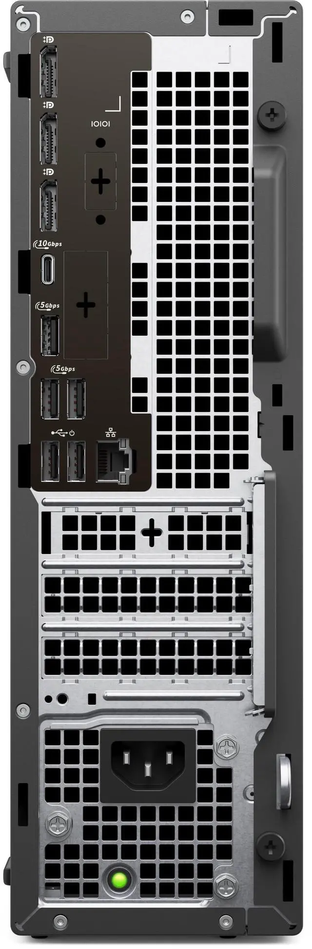 Alt view image 2 of 4 - Dell Pro Max Slim FCS1250 - Intel Core Ultra 5 235 (14 cores, 14 threads, 2.9 GHz to 5.0 GHz, 65W) - 16GB DDR5 - 512GB SSD - Intel Integrated Graphics - 8x DVD+/-RW - Windows 11 Pro  YHVV1