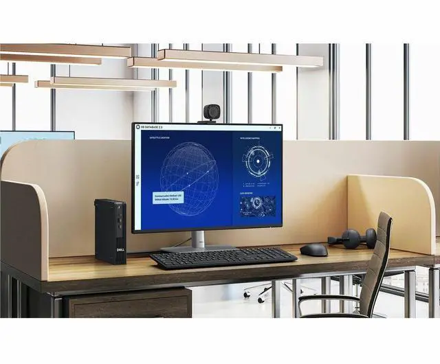 Alt view image 6 of 6 - Dell Pro QBM1250 Desktop - Intel Core Ultra 5 235 - vPro Technology - 16GB - 256GB SSD - Micro PC - Intel Chip - Windows 11 Pro - IEEE 802.11ax - 180W XP4K3
