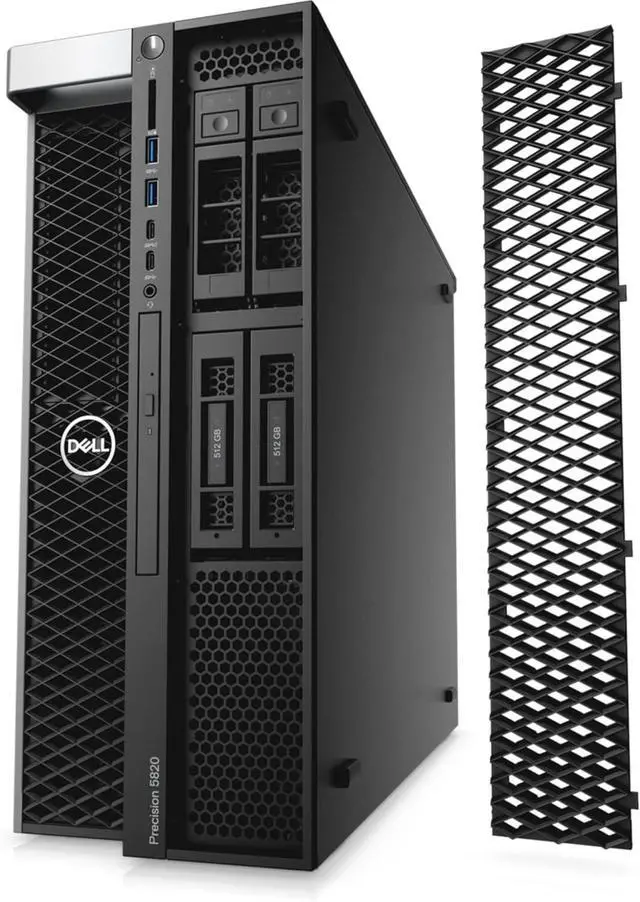 Alt view image 2 of 2 - DELL Precision 5820 Desktop Tower Intel Xeon W-2223 64GB RAM 256GB SSD Windows 11 Pro