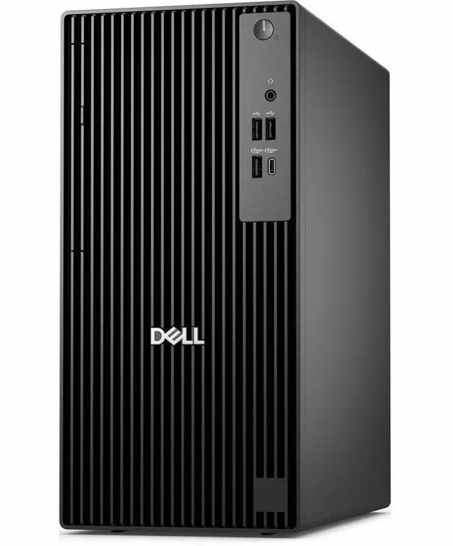 Alt view image 2 of 4 - Dell Pro QCT1250 Desktop Computer - Intel Core Ultra 5 235 - 16 GB - 512 GB SSD - Windows 11 Pro - Gigabit Ethernet - DVD-Writer - 180W - NRWT8