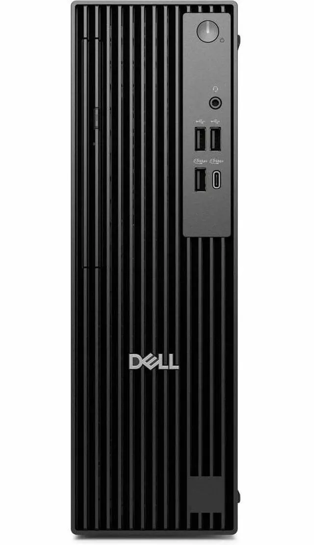 Alt view image 2 of 5 - Dell Pro Slim QCS1250 Slim PC - Intel Core Ultra 5 235 - 16 GB - 512 GB SSD - Windows 11 Pro - Gigabit Ethernet - DVD-Writer - 180W - JR3NN