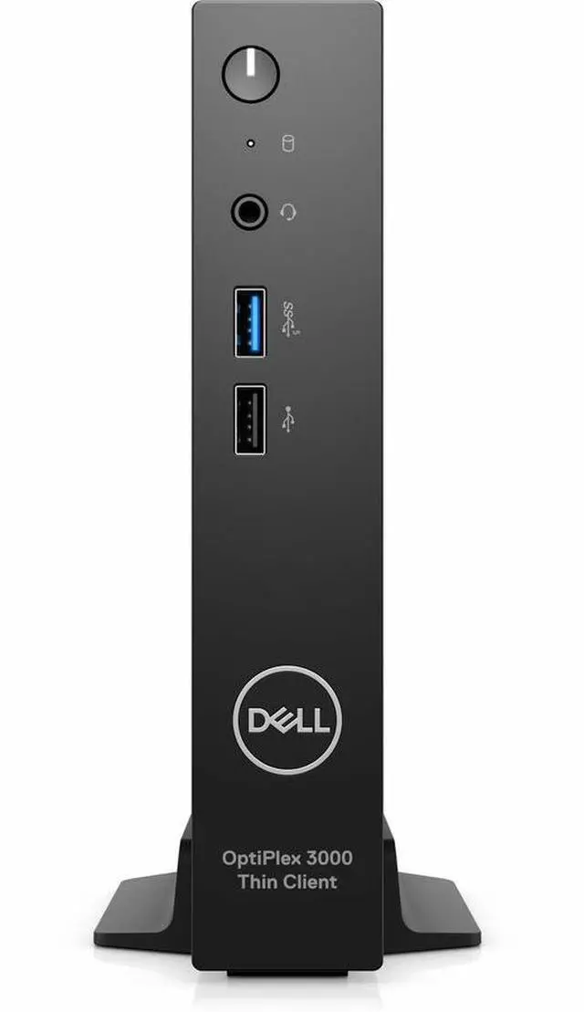 Alt view image 3 of 4 - Dell OptiPlex 3000 Thin Client - Intel Celeron N5105 Quad-core 2 GHz - 8 GB RAM DDR4 SDRAM - 64 GB Flash - Ethernet - ThinOS 10 -DisplayPort - RJ-45 - 6 USB Po - 12R4C