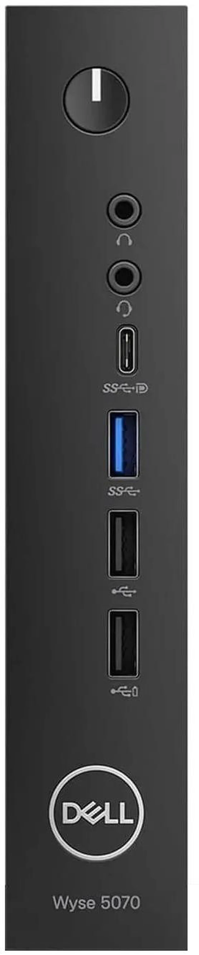 Main image of Dell Wyse 5070 Micro, Intel Celeron J4105 1.5GHz, 4GB RAM, 16GB eMMC, ThinOS