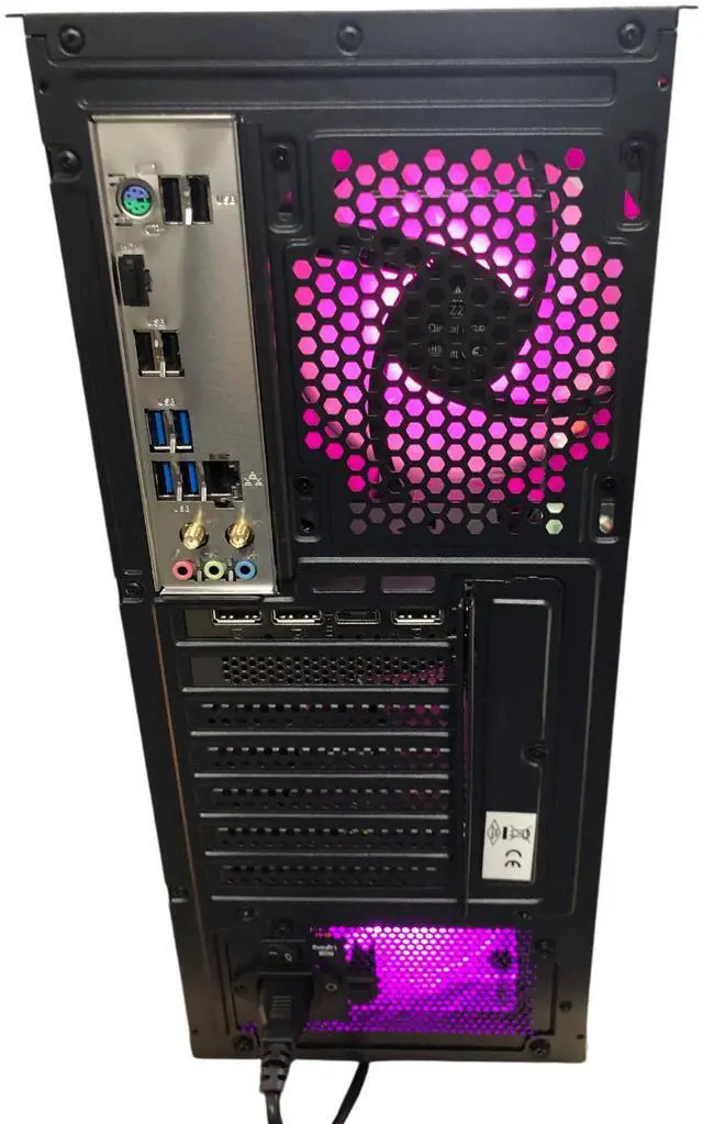 Alt view image 4 of 7 - AZZA Titus Gaming PC, Intel Core i5-13400F, NVIDIA GeForce RTX 4060, 16GB DDR4, 1TB NVMe SSD, WiFi+BT, Windows 11 Home, 3 Year Warranty