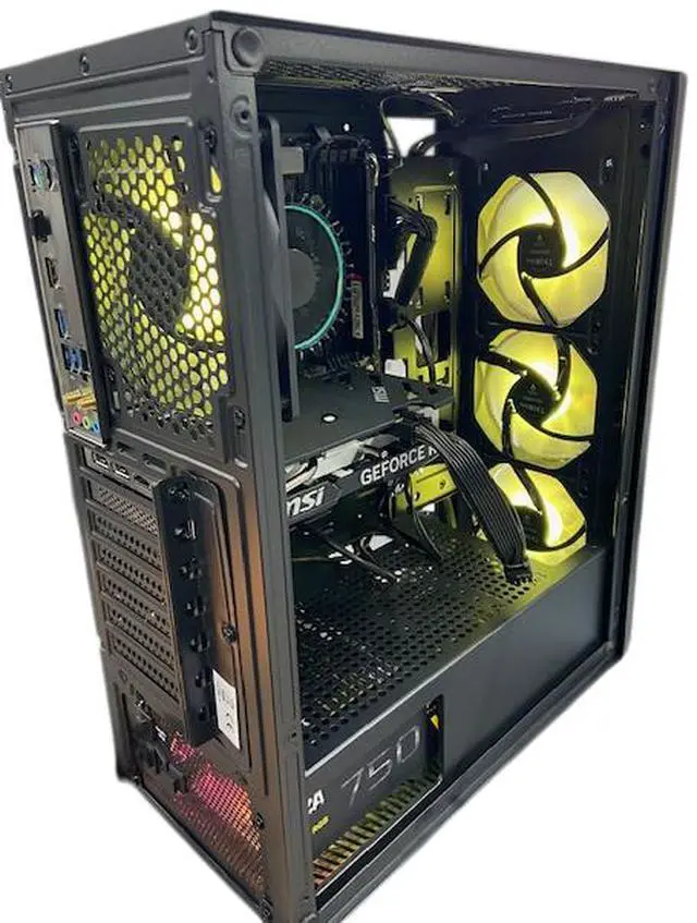 Alt view image 7 of 7 - AZZA Titus Gaming PC, Intel Core i5-13400F, NVIDIA GeForce RTX 4060, 16GB DDR4, 1TB NVMe SSD, WiFi+BT, Windows 11 Home, 3 Year Warranty