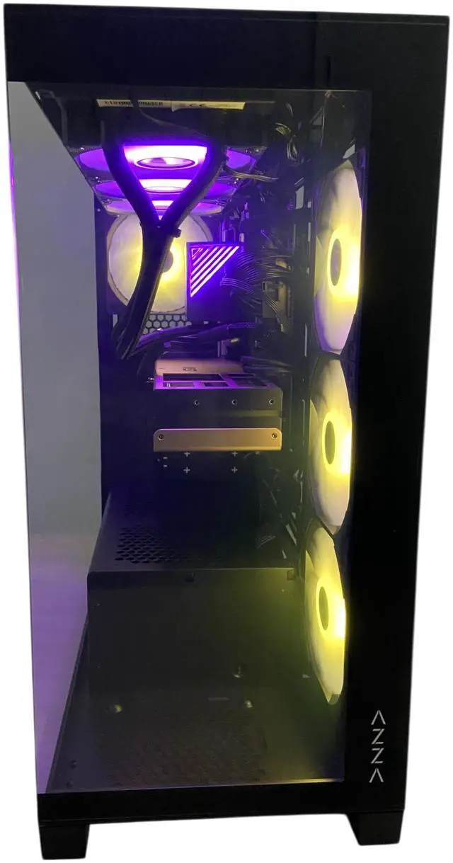 Alt view image 5 of 5 - AZZA Goliath Gaming PC, Intel Core Ultra 9 285K, NVIDIA GeForce RTX 5080, 64GB DDR5-6000, 2TB M.2 SSD, Windows 11 Home, 3 Year Warranty