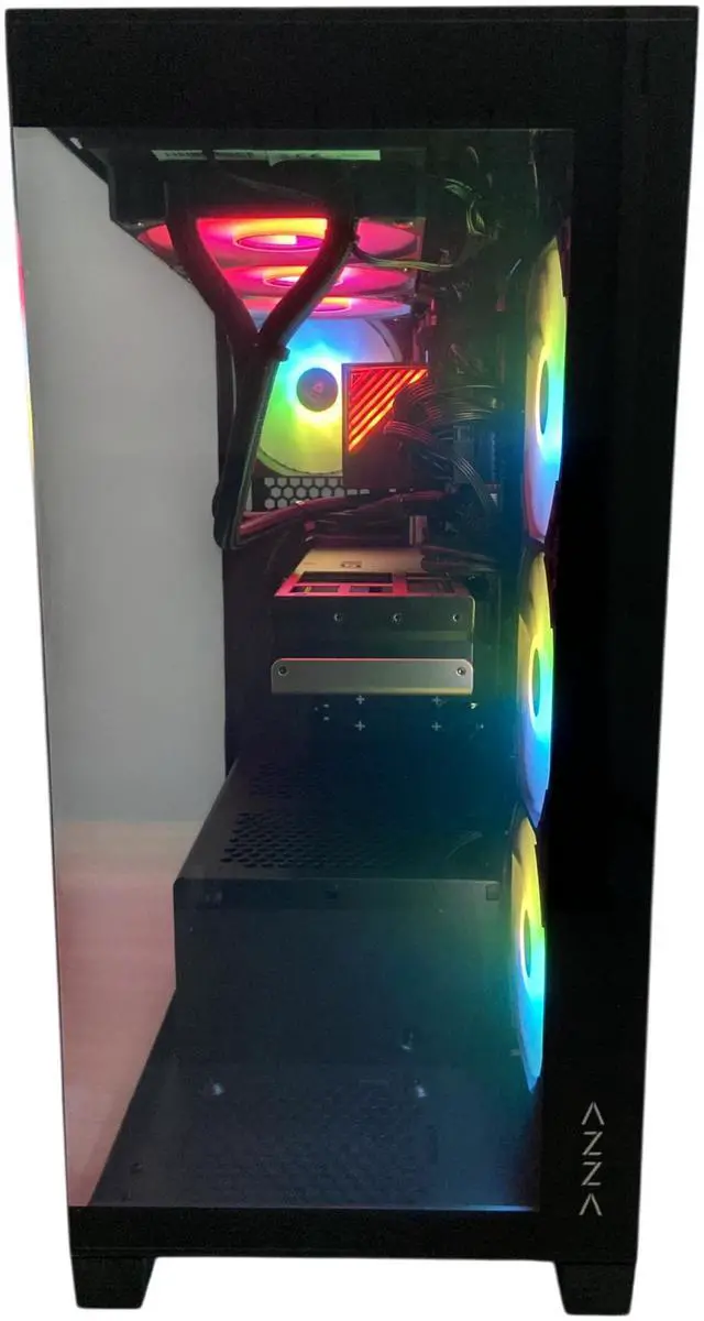Alt view image 4 of 5 - AZZA Goliath Gaming PC, Intel Core Ultra 9 285K, NVIDIA GeForce RTX 5080, 64GB DDR5-6000, 2TB M.2 SSD, Windows 11 Home, 3 Year Warranty