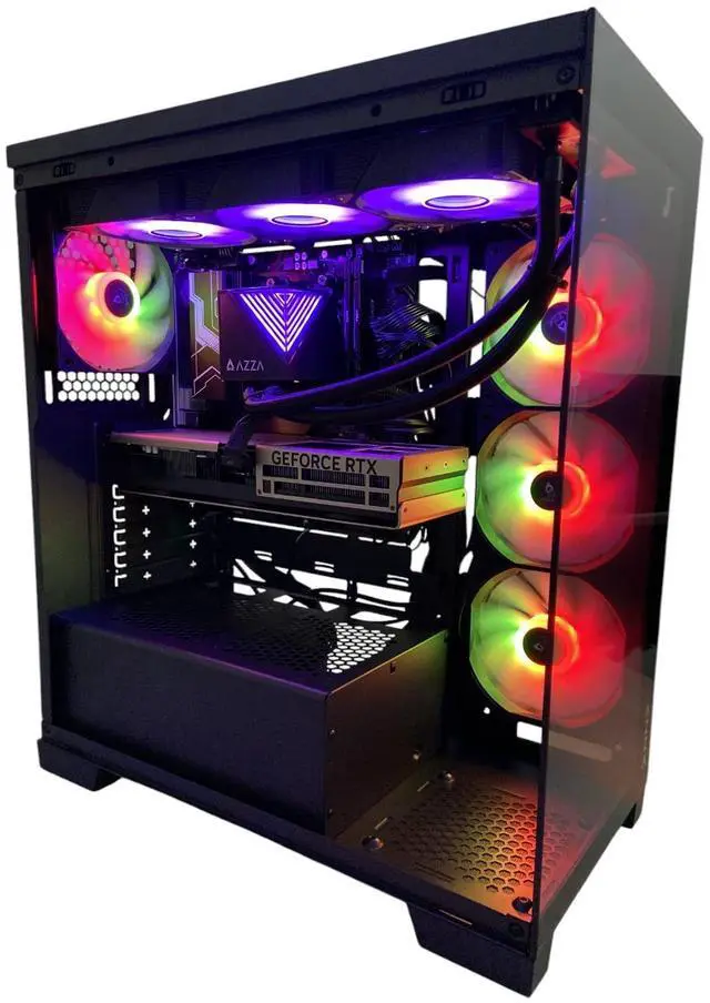 Main image of AZZA Goliath Gaming PC, Intel Core Ultra 9 285K, NVIDIA GeForce RTX 5080, 64GB DDR5-6000, 2TB M.2 SSD, Windows 11 Home, 3 Year Warranty