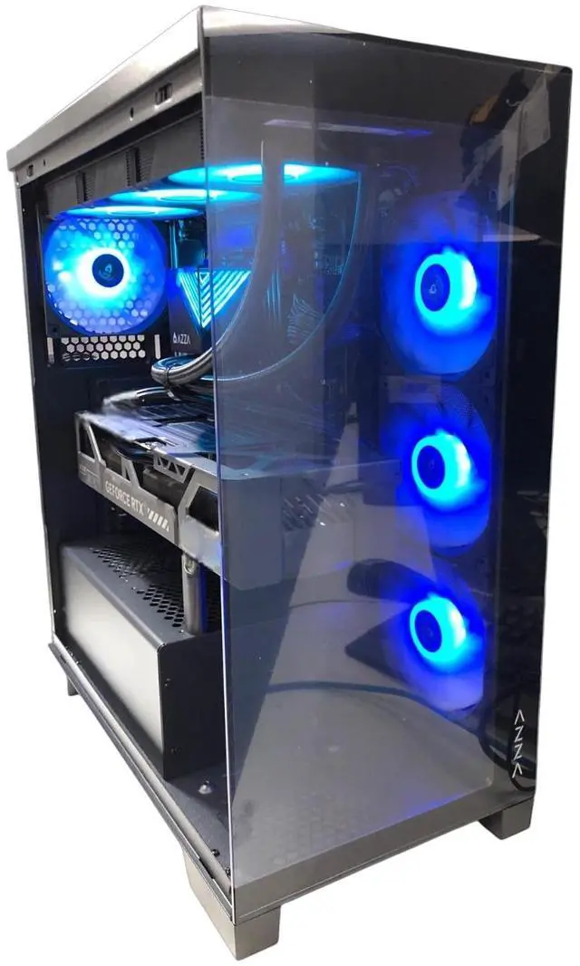 Alt view image 3 of 3 - AZZA Samson Gaming PC, Intel Ultra 9 285K, NVIDIA GeForce RTX 5090, 64GB DDR5 6000, 2TB NVMe SSD, 1200W Gold, Windows 11 Home, 3 Year Warranty