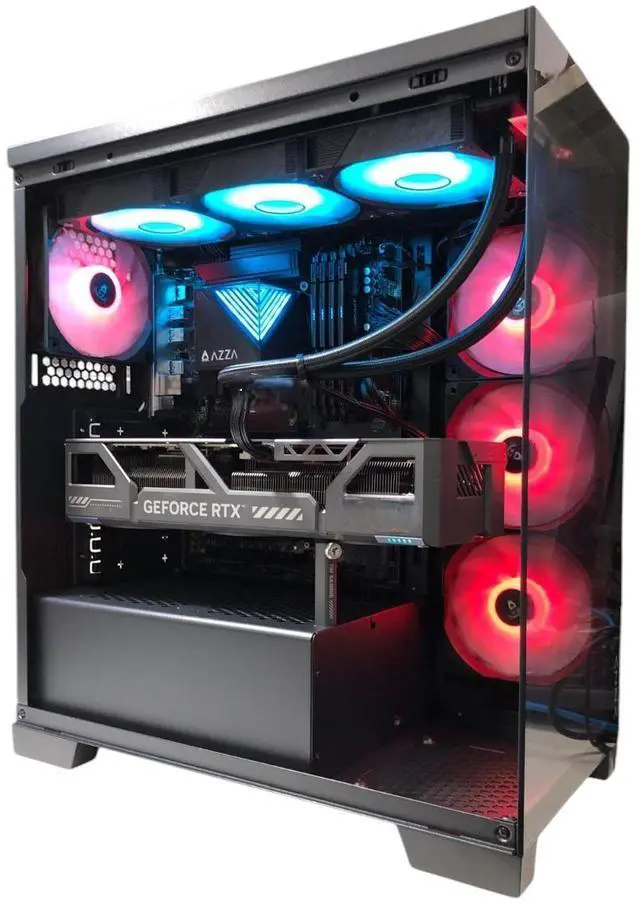 Main image of AZZA Samson Gaming PC, Intel Ultra 9 285K, NVIDIA GeForce RTX 5090, 64GB DDR5 6000, 2TB NVMe SSD, 1200W Gold, Windows 11 Home, 3 Year Warranty