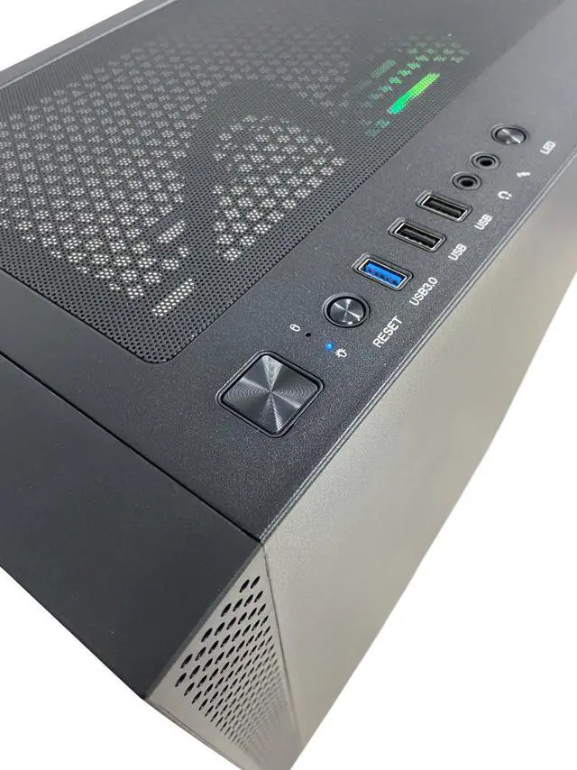 Alt view image 4 of 4 - AZZA Cyrus Evo Gaming Desktop PC - AMD Ryzen 7 9700X, NVIDIA GeForce RTX 5060 Ti, 32GB DDR5, 1TB SSD, AIO Liquid Cooler, 850W 80+ Gold, Windows 11 Home