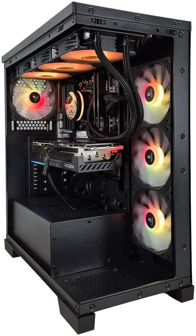 AZZA Carmel Gaming Desktop PC, AMD Ryzen 7 7800X3D, AMD Radeon RX