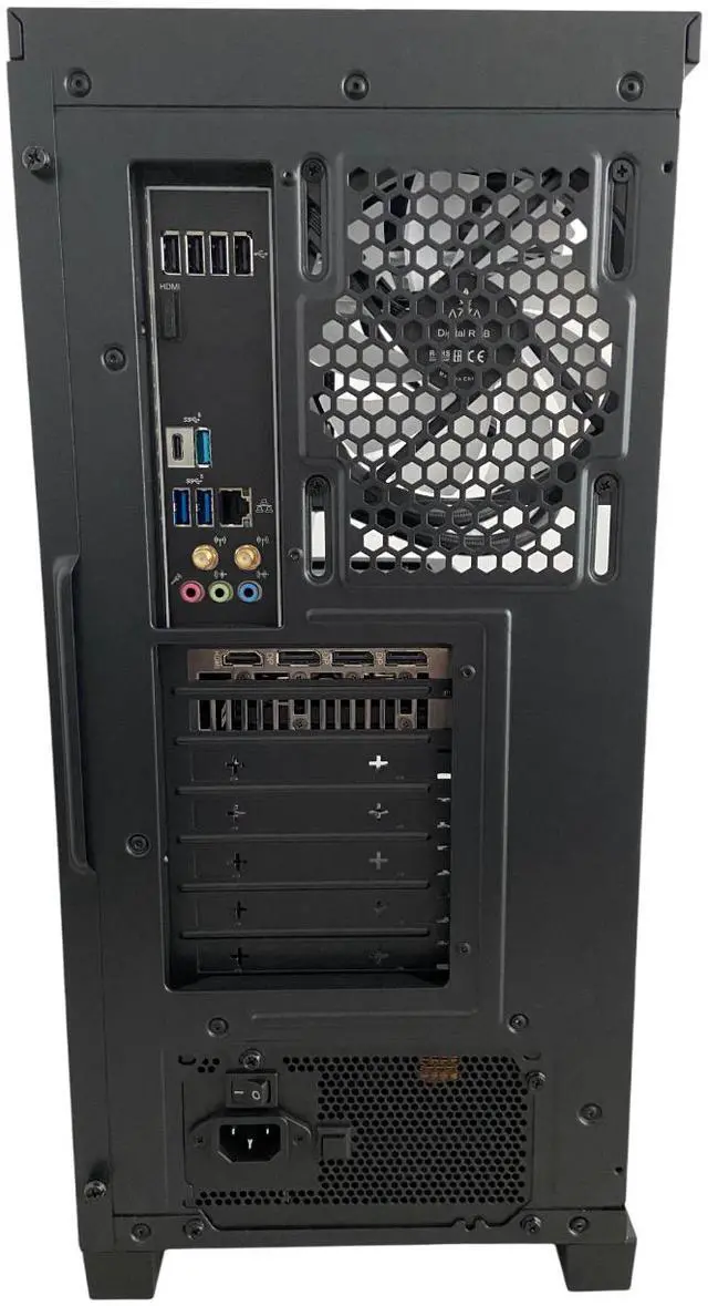 Alt view image 5 of 6 - AZZA Gaming PC EHUD EVO, Intel Ultra 7 265KF, NVIDIA RTX5070, 32GB DDR5, 1TB M.2 SSD, Windows 11 Home, 3 Year Warranty