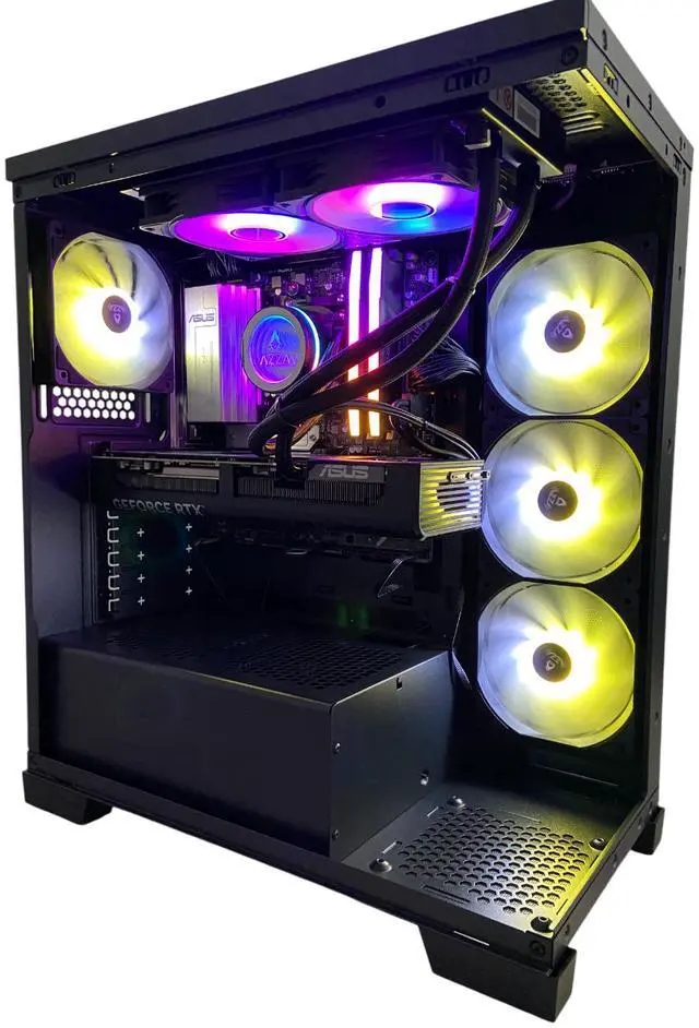 Alt view image 2 of 6 - AZZA Gaming PC GOLIATH EXTREME, AMD Ryzen 9 9900X3D, NVIDIA RTX5080, 64GB DDR5, 2TB M.2 SSD, Windows 11 Home, 3 Year Warranty