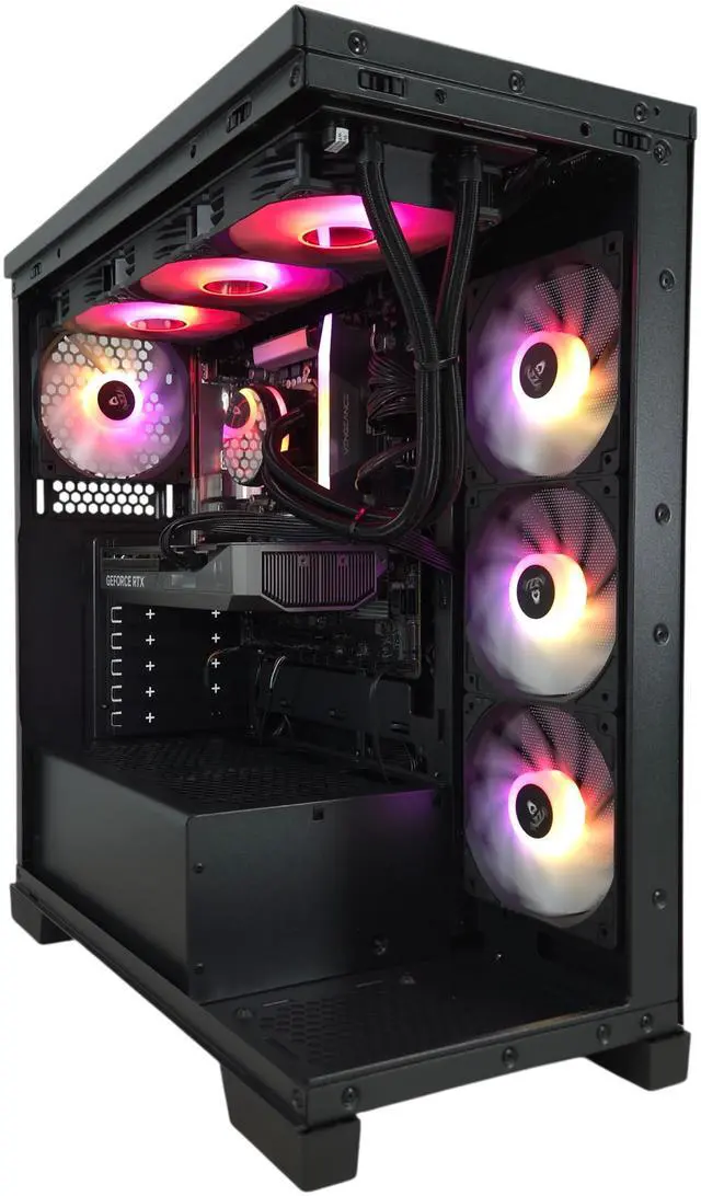 Main image of AZZA Gaming PC EHUD PRO, Intel Ci7-14700F, NVIDIA RTX5070, 32GB DDR5, 2TB M.2 SSD, Windows 11 Home