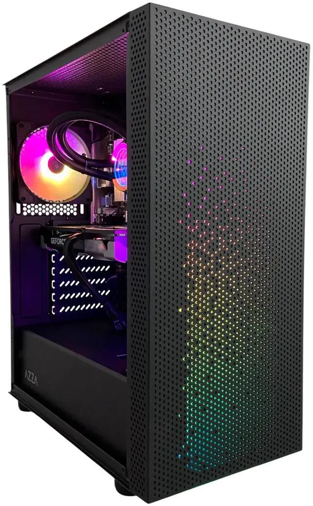 Main image of AZZA Cyrus Lite Gaming PC, AMD Ryzen 7 9700X, NVIDIA GeForce RTX 5060 Ti, 32GB DDR5, 1TB NVMe SSD, Windows 11 Home