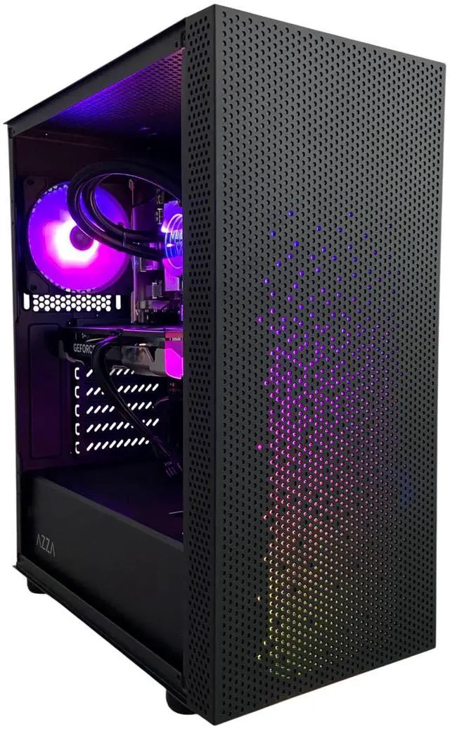 Alt view image 2 of 5 - AZZA Cyrus Lite Gaming PC, AMD Ryzen 7 9700X, NVIDIA GeForce RTX 5060 Ti, 32GB DDR5, 1TB NVMe SSD, Windows 11 Home