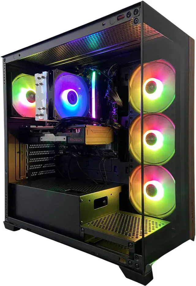 Main image of AZZA Carmel Core Gaming PC, Intel Core i5-12400F, AMD Radeon RX 9060 XT, 16GB DDR5 6000, 1TB M.2 SSD, Windows 11 Home