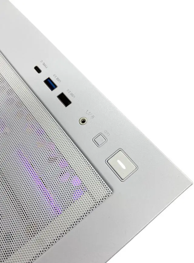 Alt view image 5 of 6 - AZZA Gaming PC EHUD SNOW, White Color, Intel Ci7-14700F, Nvidia RTX5070 12GB, 32GB DDR5, 1TB M.2 SSD, Windows 11 Home