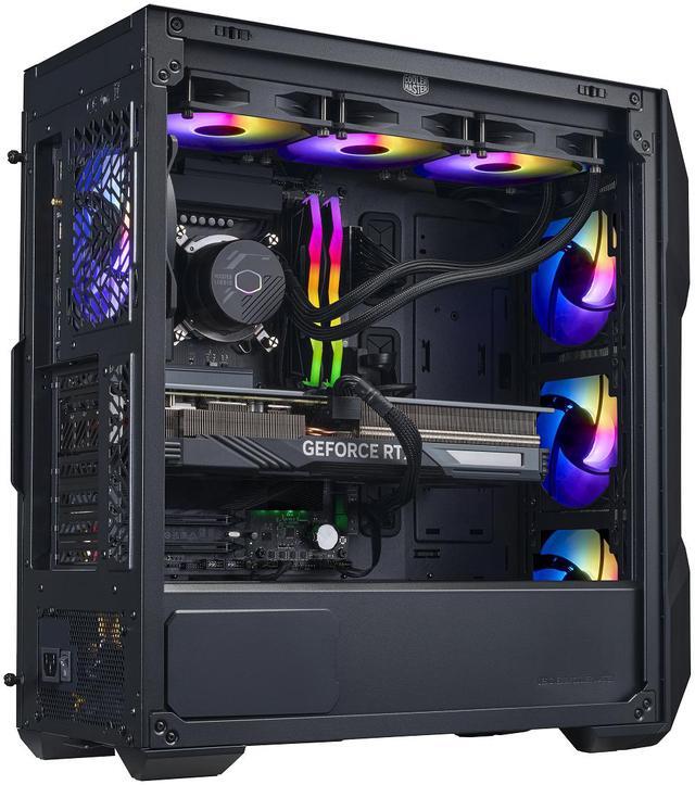Alt view image 8 of 9 - Cooler Master TD5 Pro - Intel Core Ultra 7-265KF - GeForce RTX 5070 Ti - 32GB DDR5 6000MHz - 2TB M.2 NVMe SSD - Windows 11 - 360mm AIO - Gaming PC