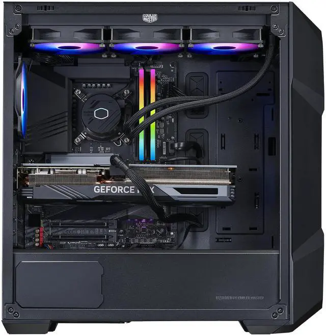 Alt view image 8 of 10 - Cooler Master TD5 Pro - Intel Core Ultra 9-285K - GeForce RTX 5090 - 32GB DDR5 6000MHz - 2TB M.2 NVMe SSD - Windows 11 - 360mm AIO - Gaming PC (AYG-M6C9-N69GIA32-N1)
