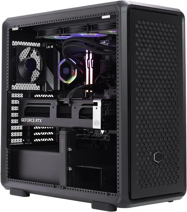 Alt view image 4 of 7 - Cooler Master MF6 Pro - Intel Core Ultra 9-285K - CM RTX 5090 - 64GB DDR5 6000MHz - 4TB M.2 NVMe SSD - Windows 11 - 360mm AIO - Gaming PC