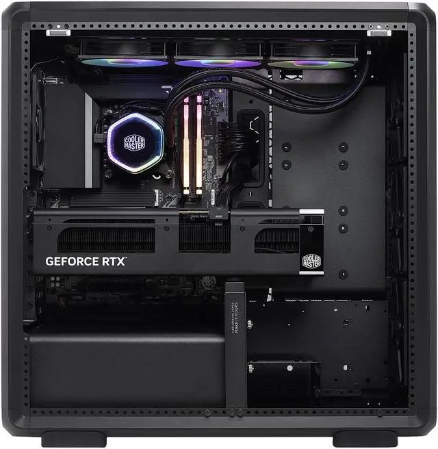 Alt view image 6 of 7 - Cooler Master MF6 Pro - Intel Core Ultra 9-285K - CM RTX 5090 - 64GB DDR5 6000MHz - 4TB M.2 NVMe SSD - Windows 11 - 360mm AIO - Gaming PC