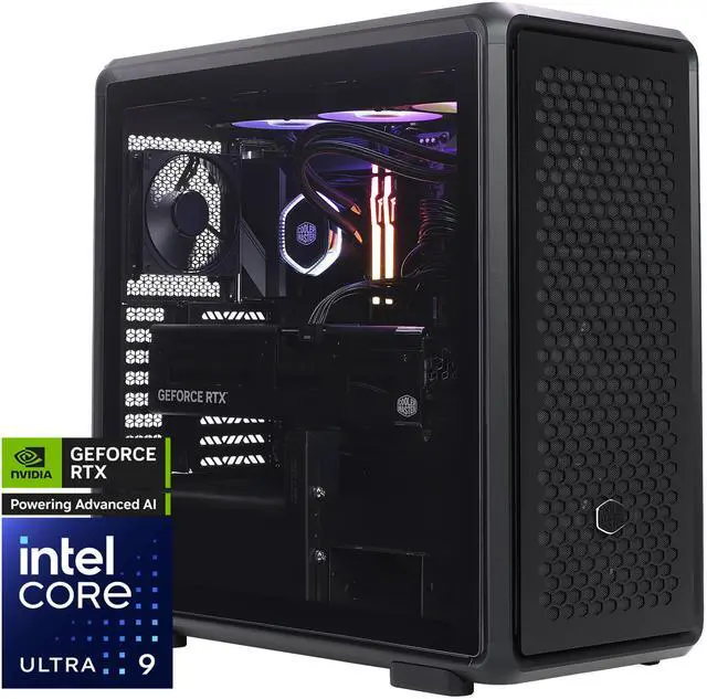 Main image of Cooler Master MF6 Pro - Intel Core Ultra 9-285K - CM RTX 5090 - 64GB DDR5 6000MHz - 4TB M.2 NVMe SSD - Windows 11 - 360mm AIO - Gaming PC