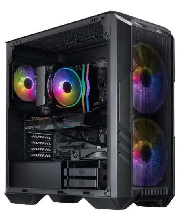 Main image of Cooler Master HAF 5 Pro Gaming Desktop Intel Core i7-4700F 2.10 GHz NVIDIA GeForce RTX 4070 Super 32GB DDR5 RAM 1TB M.2 PCIe NVMe SSD Windows 11 (AYG-H5M7-N734-N1)