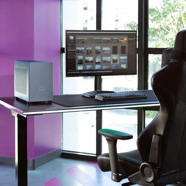 Alt view image 10 of 18 - Cooler Master NR2 Pro Mini ITX - AMD RYZEN 7 7800X3D 4.2 GHz (5.0 GHz Turbo) | Gigabyte RTX 5070 12GB & B650I AORUS ULTRA | 32GB DDR5 6000MHz | 2TB Gen4 M.2 | WiFi | Windows 11 | 280mm AIO Gaming PC