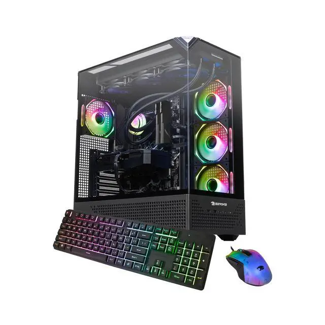 Alt view image 8 of 8 - iBUYPOWER Gaming Desktop PC Intel Core Ultra 7 270K Plus 32GB DDR5 2TB SSD GeForce RTX 5080