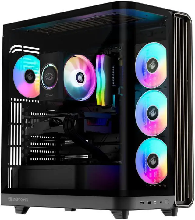 Alt view image 4 of 4 - iBUYPOWER Gaming Desktop PC TBI7N5601 Intel Core Ultra 7 265F 32GB DDR5 1TB NVMe SSD GeForce RTX 5060 Windows 11 Home