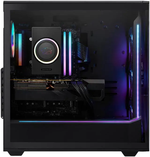 Alt view image 3 of 5 - iBUYPOWER Gaming Desktop PC SBI7N56T04 Intel Core Ultra 7 265F 32GB DDR5 2TB NVMe SSD GeForce RTX 5060 Ti Windows 11 Home