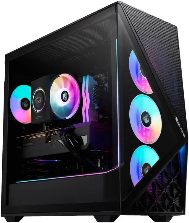 Alt view image 3 of 4 - iBUYPOWER Gaming Desktop PC SBI9N5702 Intel Core Ultra 9 285 32GB DDR5 2TB NVMe SSD GeForce RTX 5070 Windows 11 Home