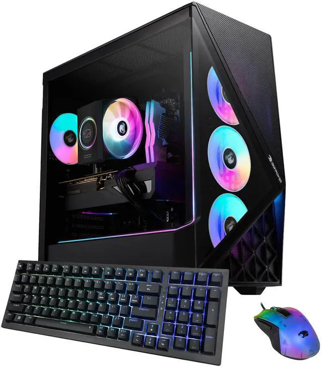 Alt view image 4 of 4 - iBUYPOWER Gaming Desktop PC SBI9N5702 Intel Core Ultra 9 285 32GB DDR5 2TB NVMe SSD GeForce RTX 5070 Windows 11 Home