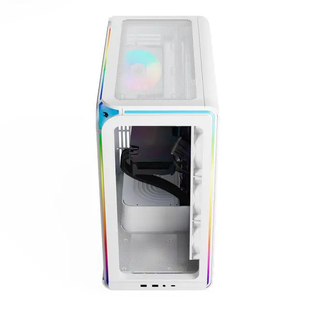 Alt view image 6 of 7 - iBUYPOWER Gaming Desktop PC EXWA7N5701 AMD Ryzen 7 9700F 32GB DDR5 1TB NVMe SSD GeForce RTX 5070 Windows 11 Home