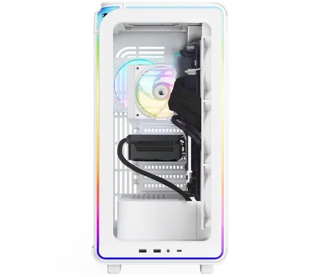Alt view image 7 of 7 - iBUYPOWER Gaming Desktop PC EXWA7N5701 AMD Ryzen 7 9700F 32GB DDR5 1TB NVMe SSD GeForce RTX 5070 Windows 11 Home