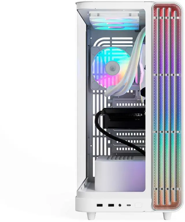 Alt view image 5 of 5 - iBUYPOWER Gaming Desktop PC TWRA7R97XT01 AMD Ryzen 7 9800X3D 32GB DDR5 2TB NVMe SSD AMD Radeon RX 9070 XT Windows 11 Home