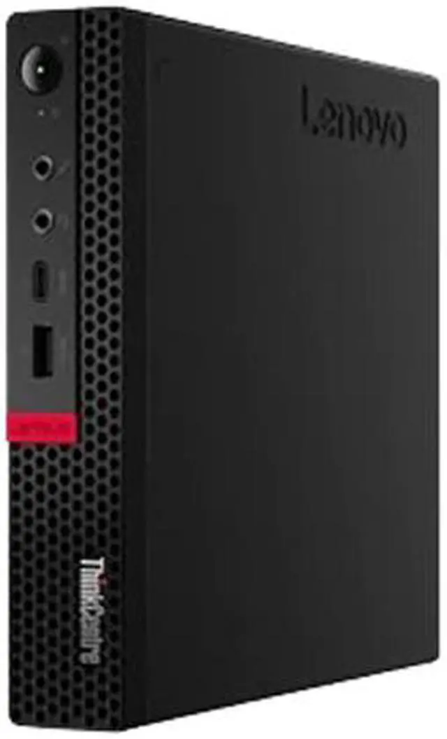 Alt view image 4 of 6 - Lenovo ThinkCentre M630e 10YM0034US Desktop Computer - Core i3 i3-8145U - 8 GB RAM - 256 GB SSD - Tiny - Black