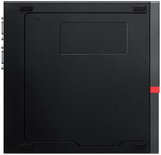 Alt view image 2 of 6 - Lenovo ThinkCentre M920q 10RS0036US Desktop Computer - Core i7 i7-8700T - 16 GB RAM - 512 GB SSD - Tiny - Raven Black