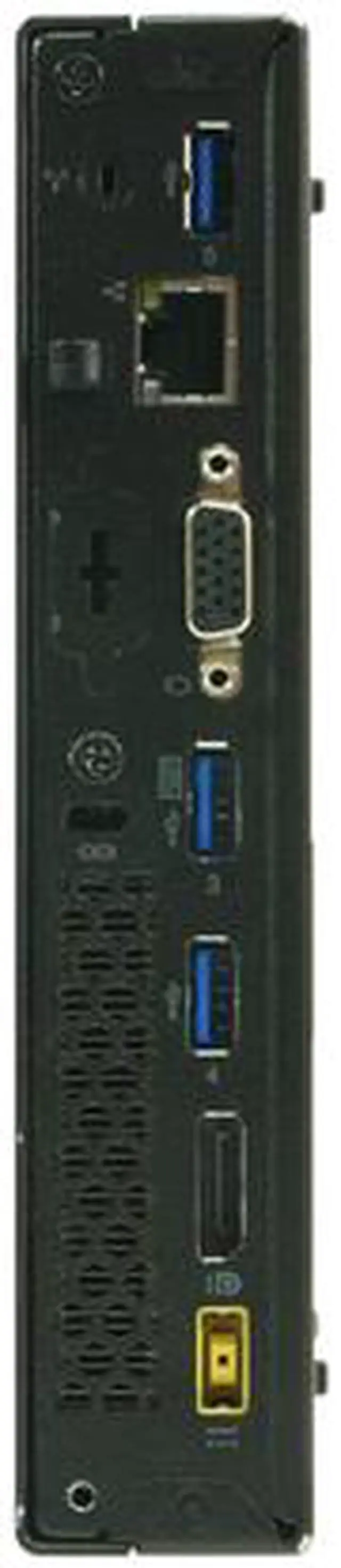 Alt view image 4 of 5 - Lenovo M93p Tiny Grade A Business Desktop Intel Core i5 4th Gen 4570T (2.90GHz) 8 GB DDR3 128 GB SSD Intel HD Graphics 4600 Windows 10 Pro Keyboard and Mouse Included