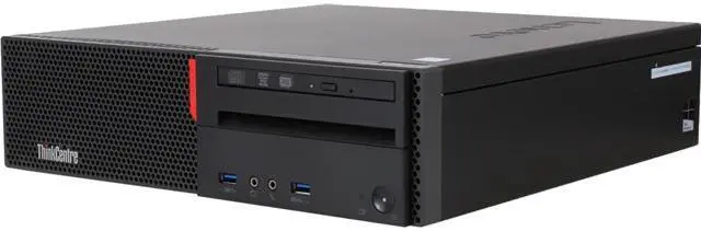 Main image of Lenovo Desktop Computer ThinkCentre M700 Intel Core i3-6100 8GB DDR4 Intel HD Graphics 530 Windows 10 Pro 64-bit