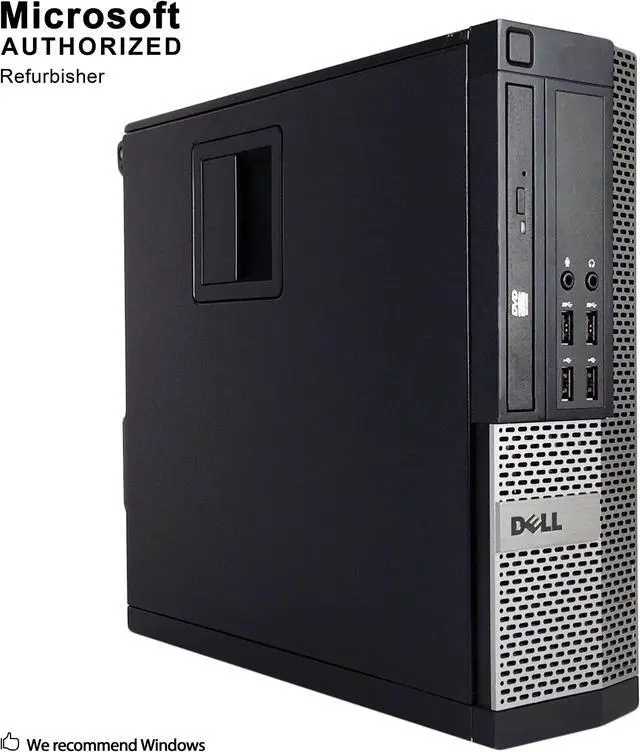 Main image of Refurbished DELL Grade A Desktop Computer OptiPlex 7010 Small Form Factor Intel Core i5 3rd Gen 3570 (3.40 GHz) 8 GB DDR3 512 GB SSD Intel HD Graphics 2500 Windows 10 Home 64-bit