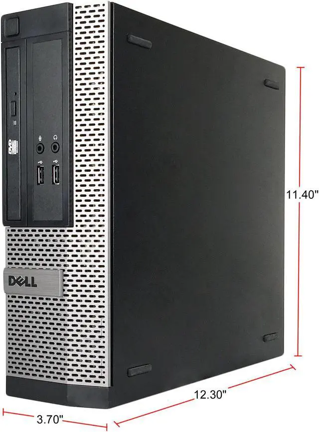 Alt view image 4 of 6 - DELL Desktop Computer OptiPlex 3020 Intel Core i5-4590 8GB DDR3 500GB HDD Intel HD Graphics 4600 Windows 10 Home