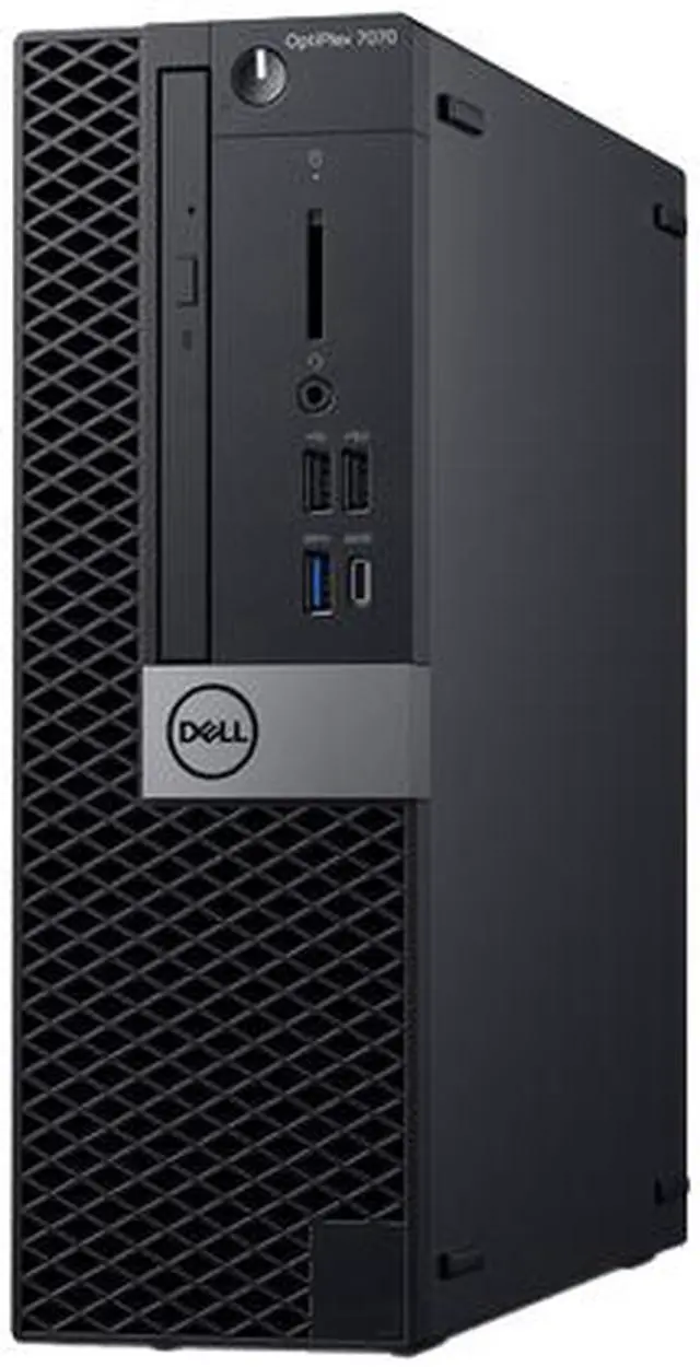 Alt view image 3 of 4 - DELL OPTIPLEX 7070 (8RXNC) - Business Desktop PC - Intel Core i5 9500 (6-Core 3.0 GHz), Intel UHD Graphics 630, 8 GB DDR4, 1 TB HDD, Intel Q370, Small Form Factor, Windows 10 Pro 64-bit