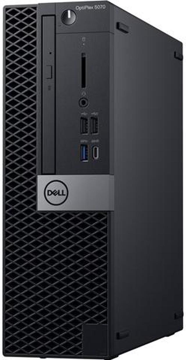 Used Like New: Dell OptiPlex 5000 5070 Desktop Computer Core i5 i5-9500  GB RAM 16 GB Optane Memory TB HDD Small Form Factor